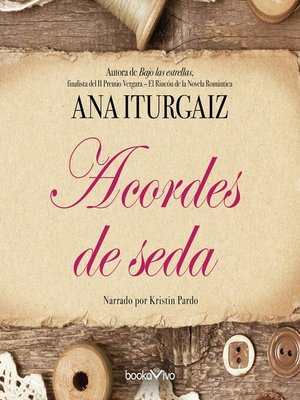 cover image of Acordes de seda
